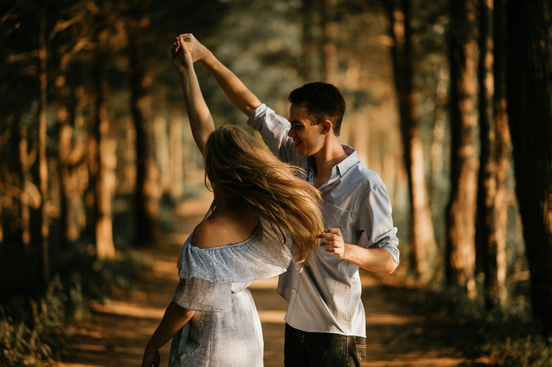 Couples dancing together at a senior dance afternoon